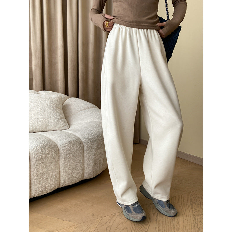 MJ Salma Thick Fleece Wide Leg Pants