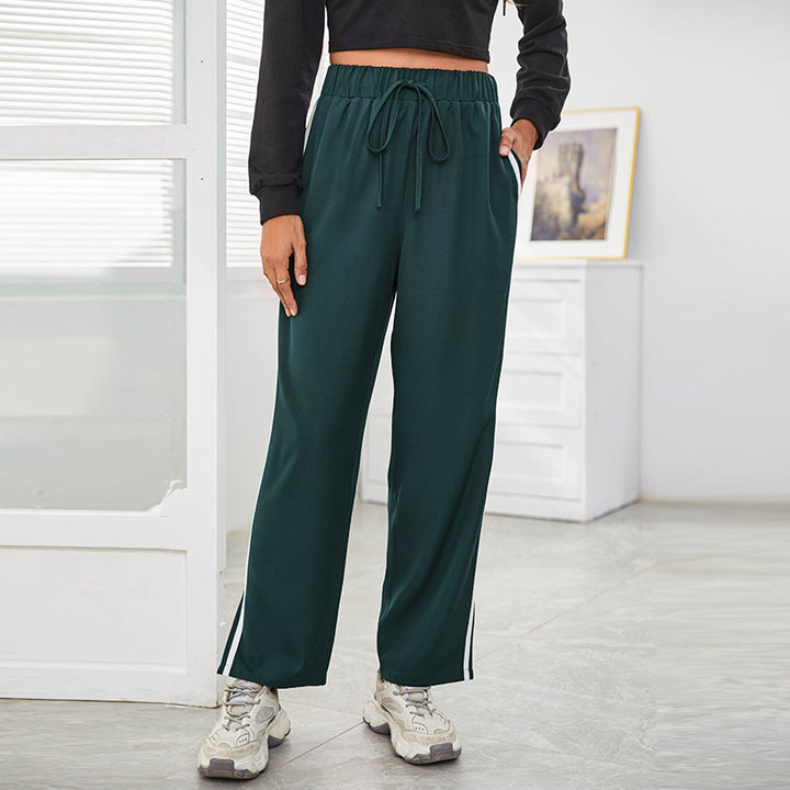 MJ Stormi High Waist Loose Split Sport Pants