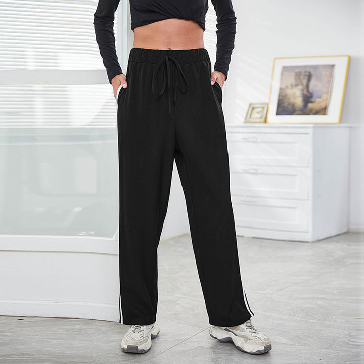 MJ Stormi High Waist Loose Split Sport Pants